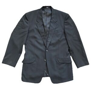 Yohji Yamamoto Blazer Mens 3 Black Wool Made In Japan US 42R